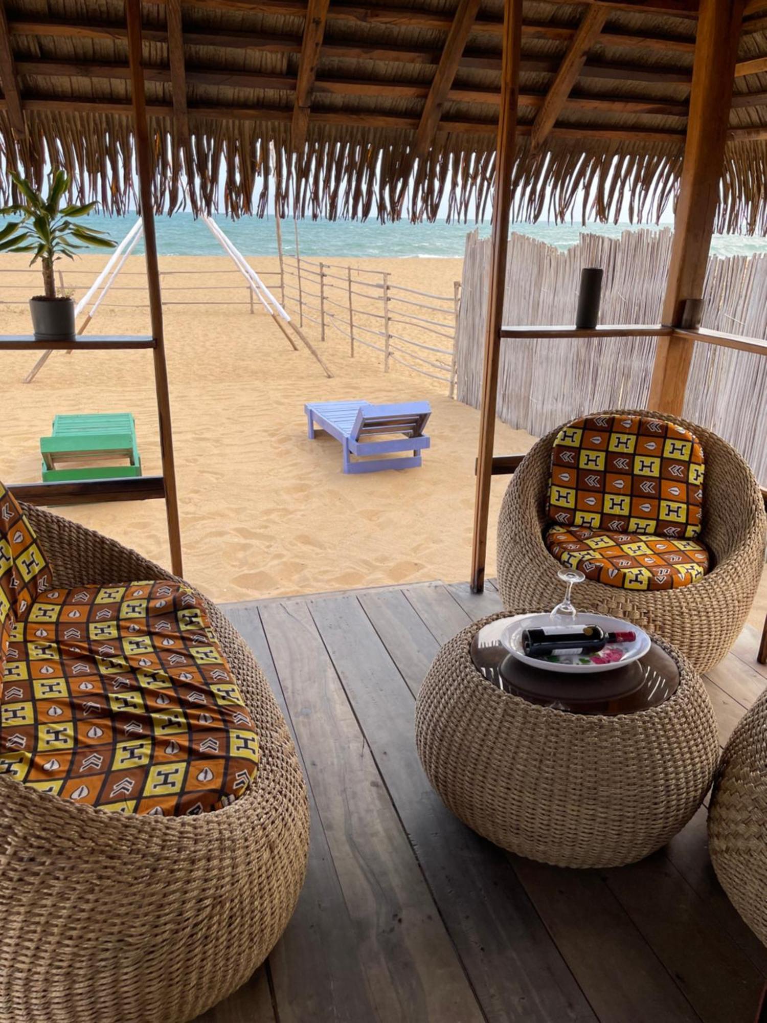 Tata Beach Hotel Cotonou Bagian luar foto