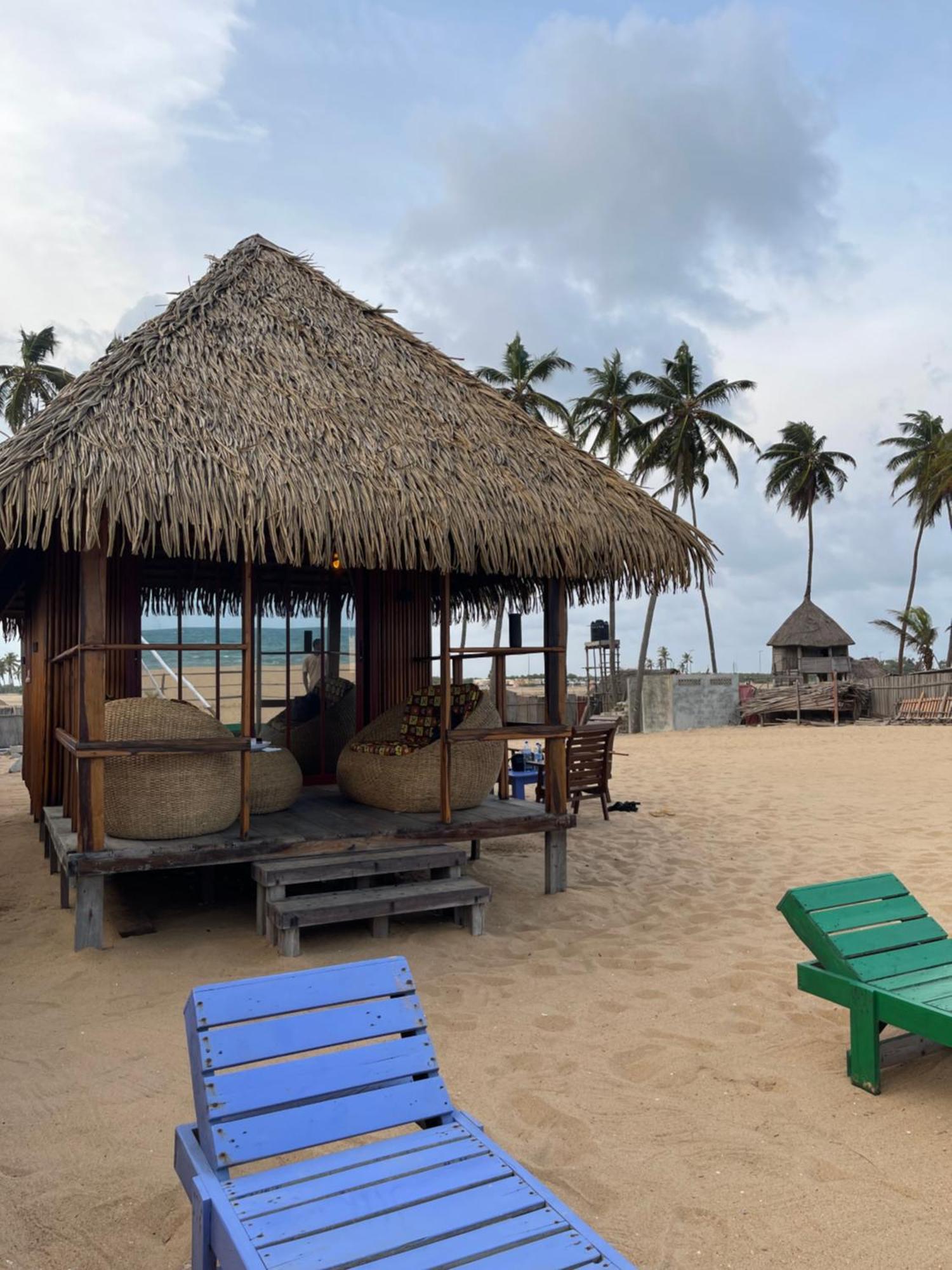 Tata Beach Hotel Cotonou Bagian luar foto